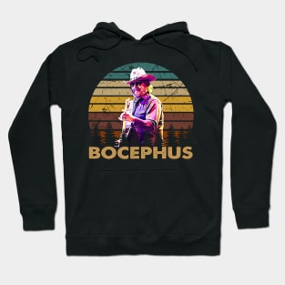 Vintage retro bocephus hank singer art Hoodie